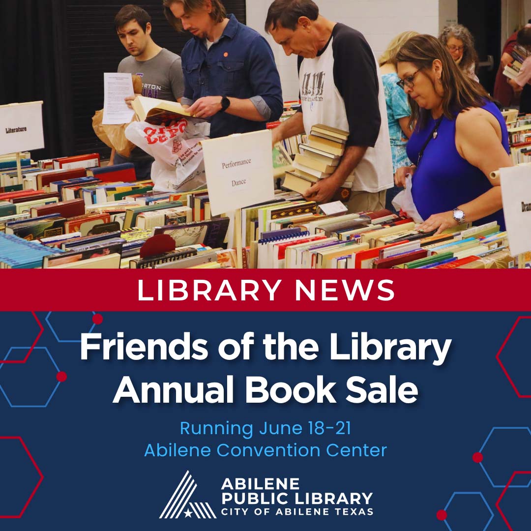 Friends of the Library book sale returns June 18-21 to convention